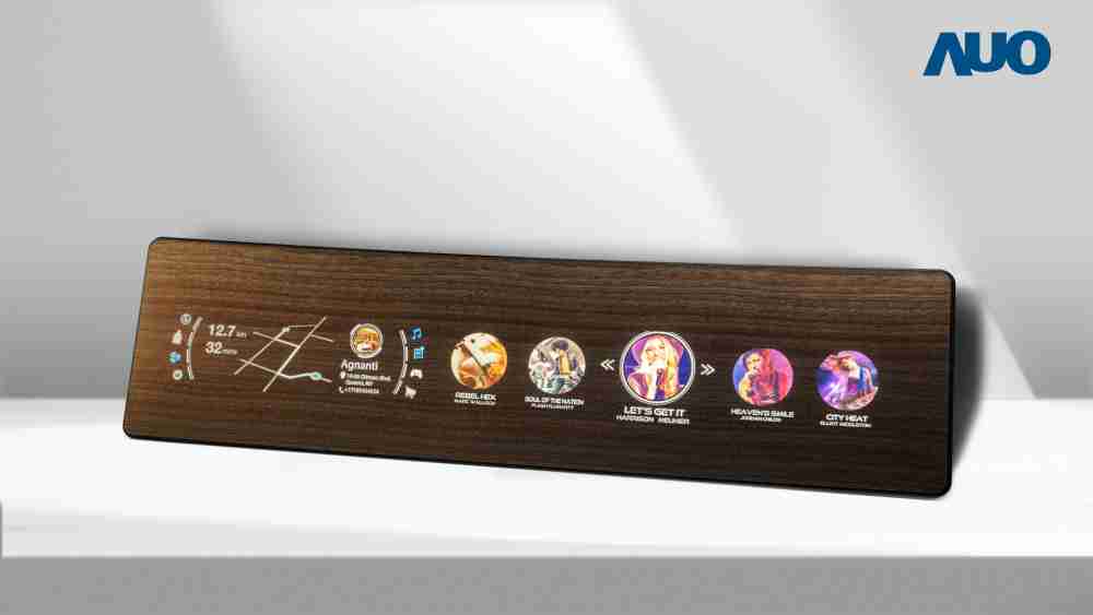 尊龙集团研发全球最高穿透度达80%的AmLED木纹显示器，，，可于使用时呈现高亮度、、清晰可见的信息，，，并在不使用时回归为单纯的饰板，，，，节能兼具美观